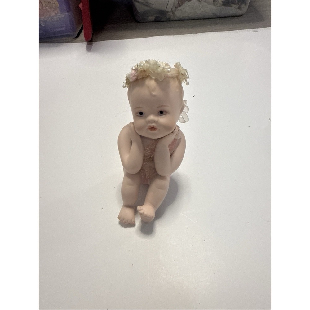 Hamilton Collection Love Is Patient Cherub Angel Figurine 1995